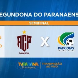 TV Paraná Turismo transmite Paranavaí x Patriotas pela semifinal da Segundona