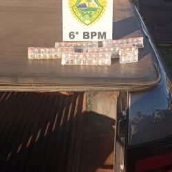 Patrulha Rural apreende medicamentos contrabandeados em Matelândia