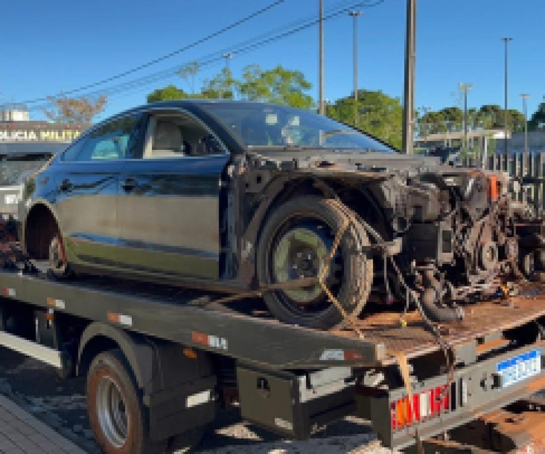 Patrulha Rural recupera Audi A5 roubado em Cascavel