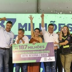 Governo do Paraná dá ordem de serviço para pavimentação da PR-160 entre Reserva e Imbaú