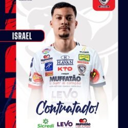 Pivô Israel é o novo reforço do Cascavel Futsal para a temporada 2026