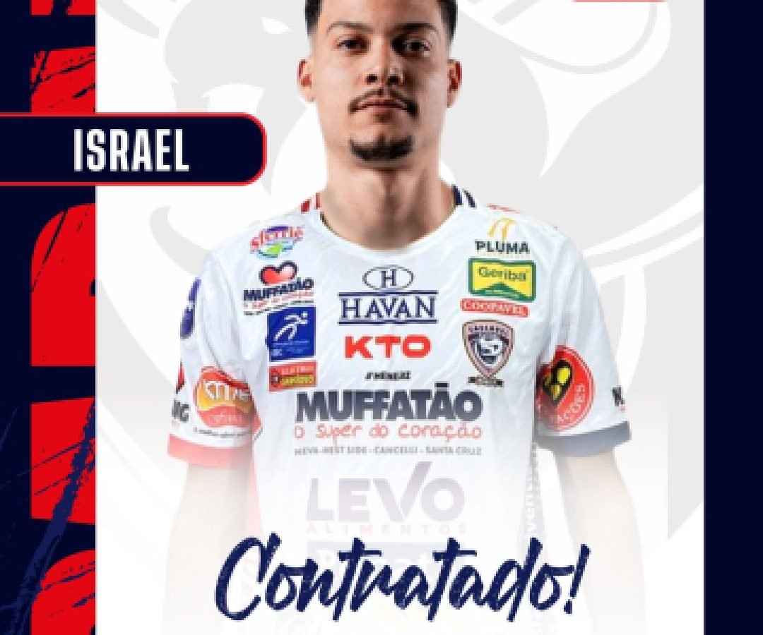 Pivô Israel é o novo reforço do Cascavel Futsal para a temporada 2026