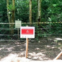 IAT fecha dois acessos irregulares no Pico Paraná para reforçar a segurança