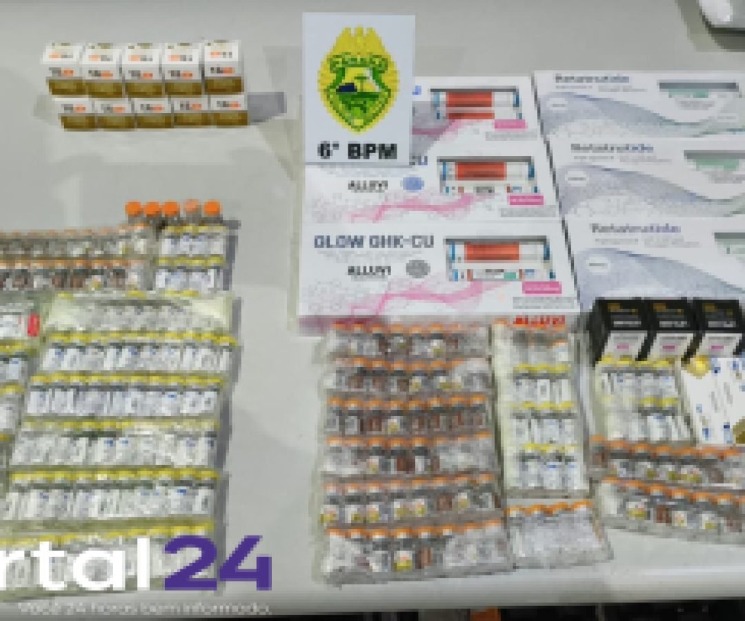 PM apreende cigarros contrabandeados e medicamentos na rodoviária de Cascavel