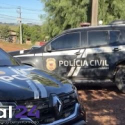 Polícia Civil deflagra operação contra núcleo familiar investigado por tráfico em Santa Tereza do Oeste
