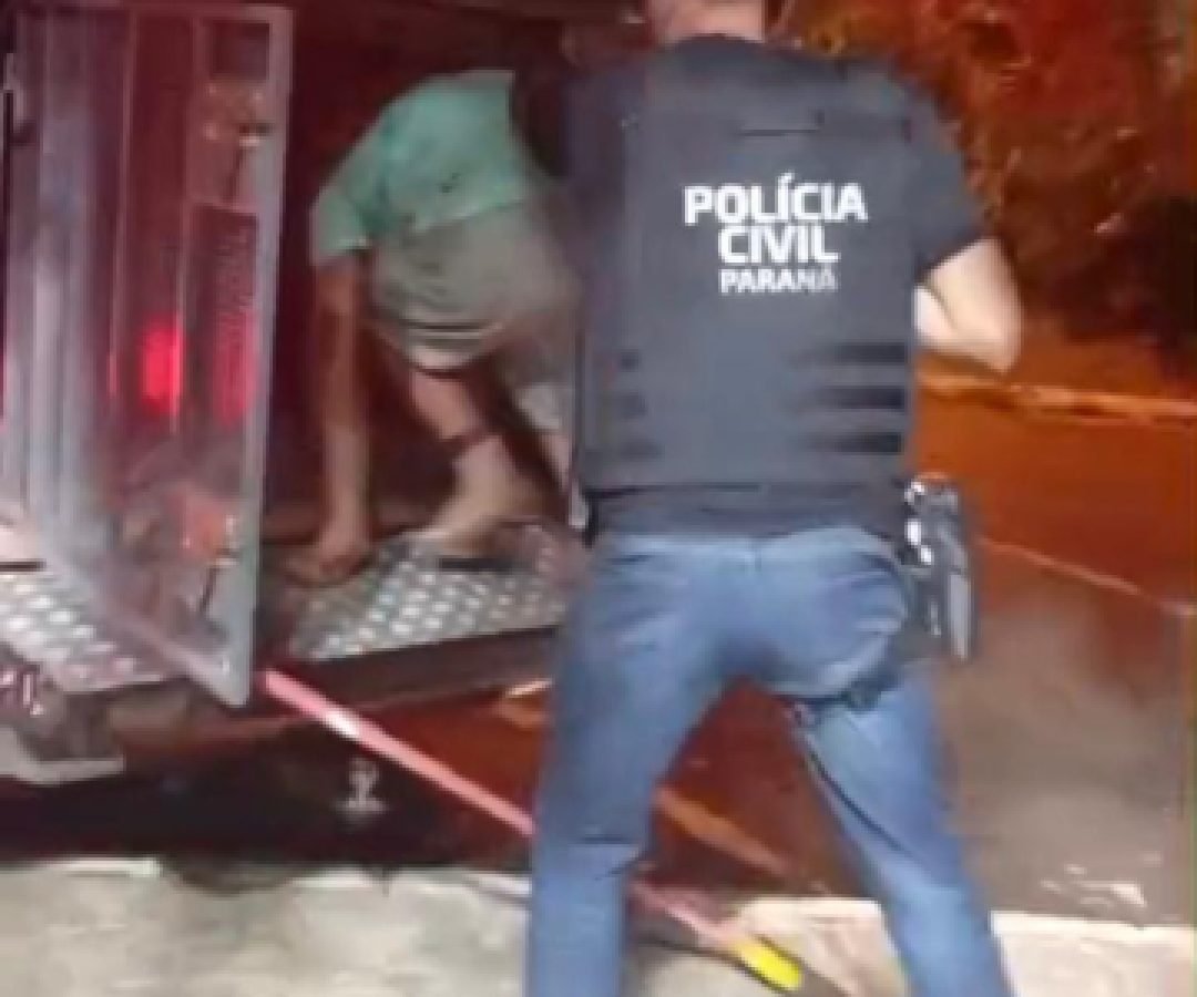 Polícia Civil prende suspeito e recupera parte dos objetos furtados em CMEI de Castro