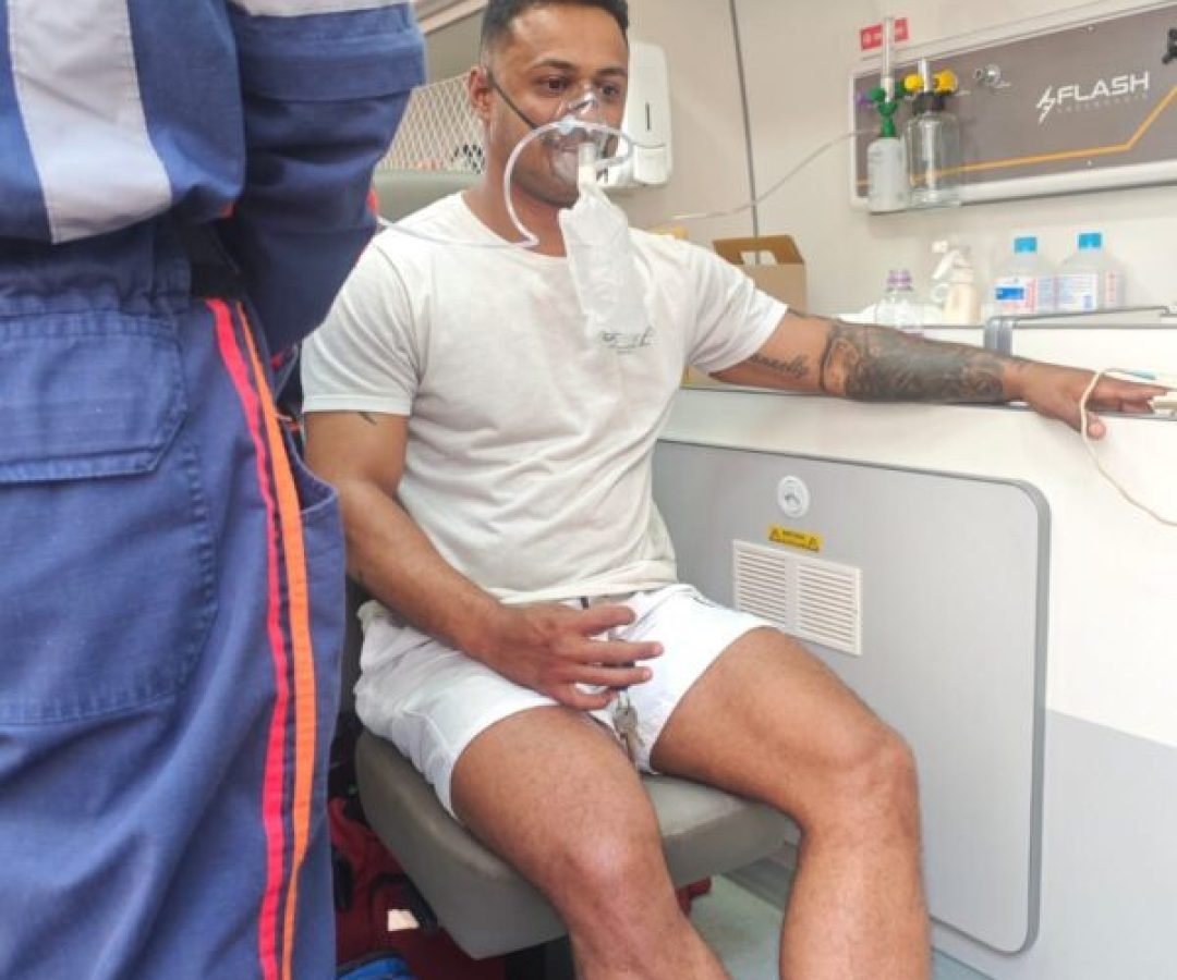 Policial militar de folga arrisca a vida e salva duas mulheres de incêndio em Sarandi