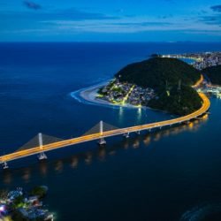 Ponte de Guaratuba: esforços concentrados nos acessos e instalação de iluminação