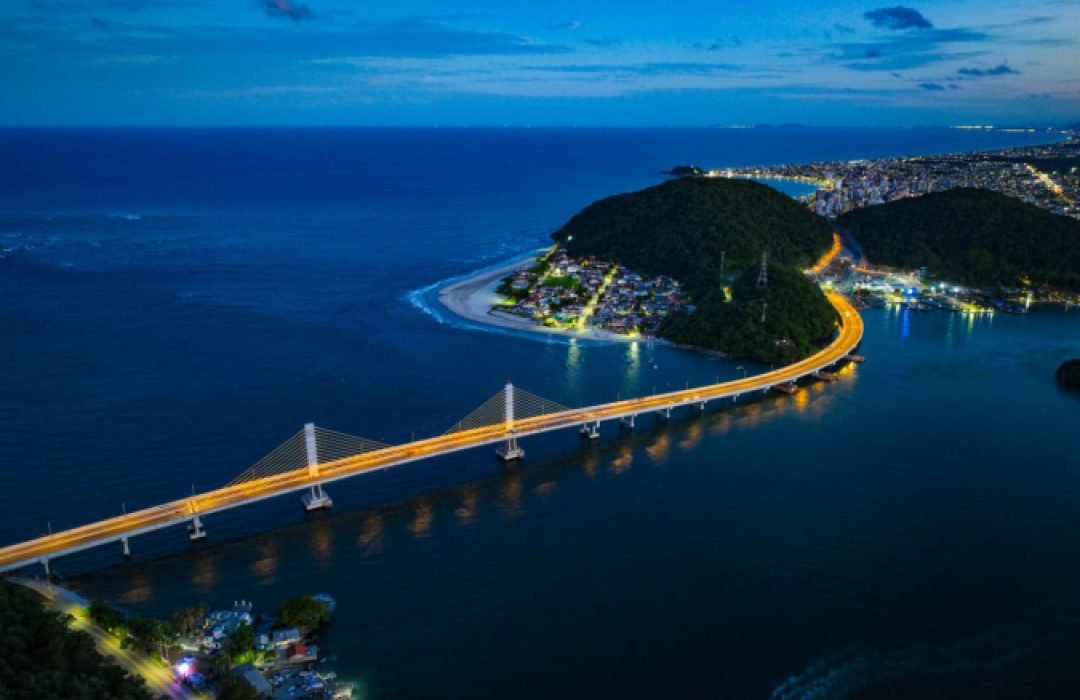 Ponte de Guaratuba: esforços concentrados nos acessos e instalação de iluminação