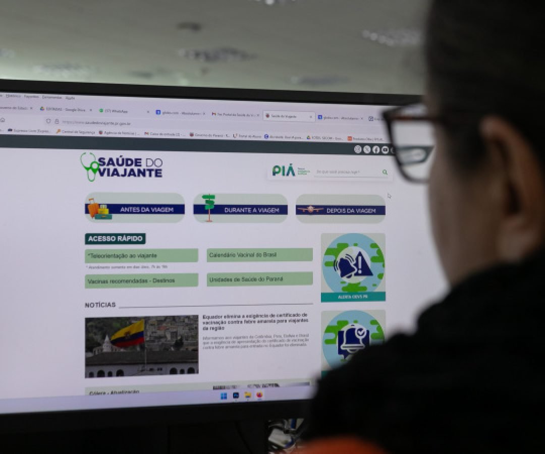 Portal Saúde do Viajante registra média de 700 mil acessos por ano