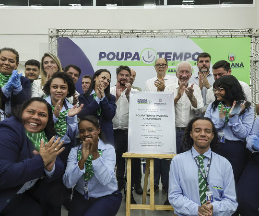 16ª unidade do Poupatempo Paraná é inaugurada em Arapongas