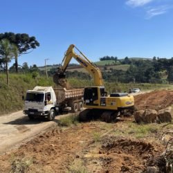 Obra de pavimentação de rodovia entre Imbaú e Reserva tem serviços iniciados