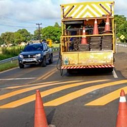 PR-170 em Guarapuava recebe serviços de conservação de novo programa do DER/PR