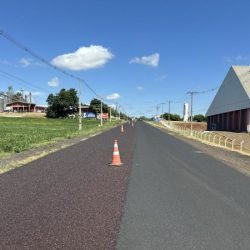 Rodovia entre Salto do Lontra e Santa Izabel do Oeste recebe serviços de conservação