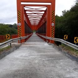 Ponte do Rio da Várzea continua interditada no período noturno até sexta-feira
