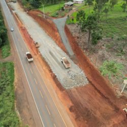 Rodovia entre Pitanga e Turvo será interditada para detonação de rochas na quinta-feira