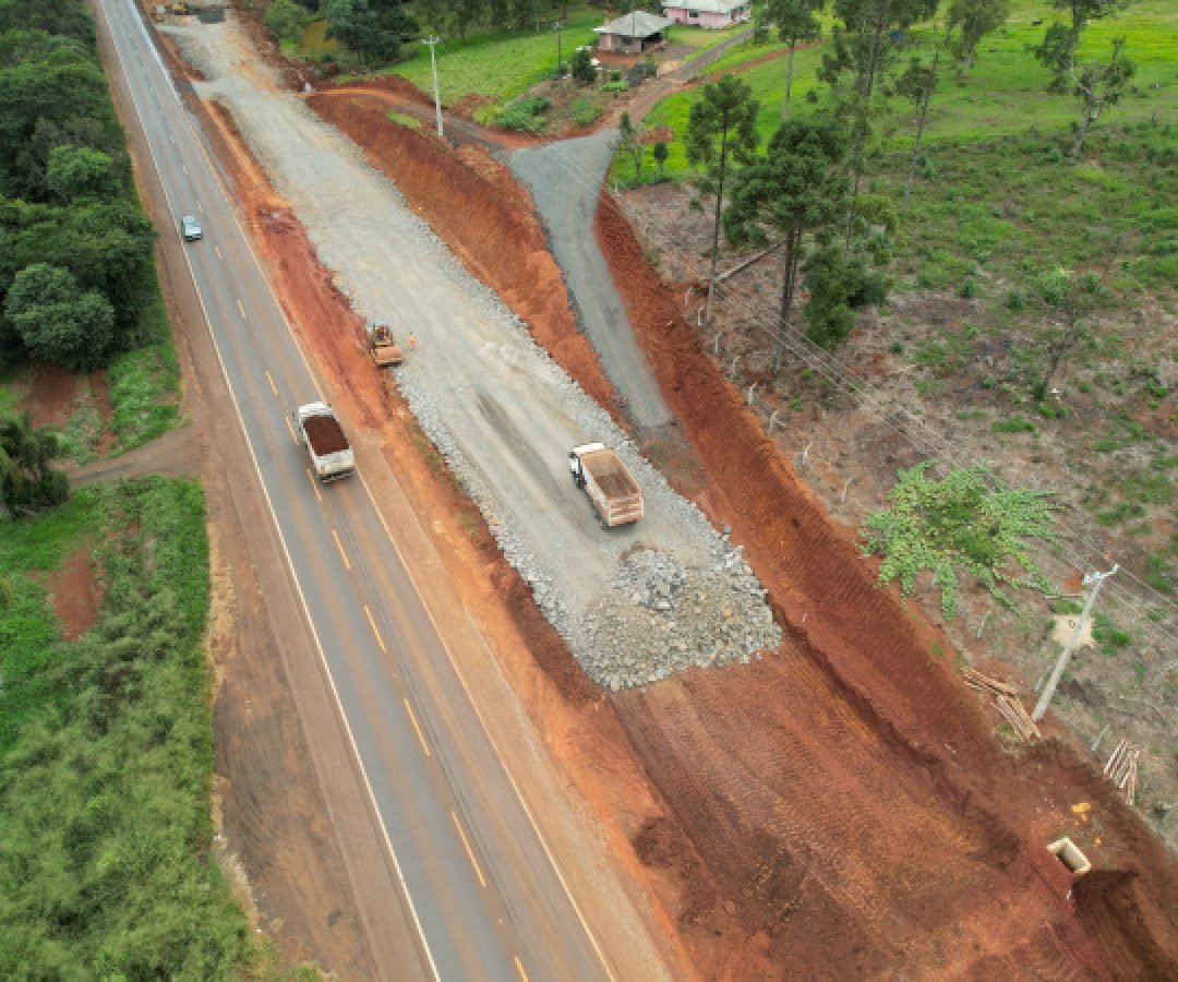 Rodovia entre Pitanga e Turvo será interditada para detonação de rochas na quinta-feira