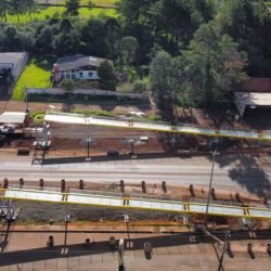 Pitanga terá interdição de rodovia na quarta para avanço em obra de nova passarela