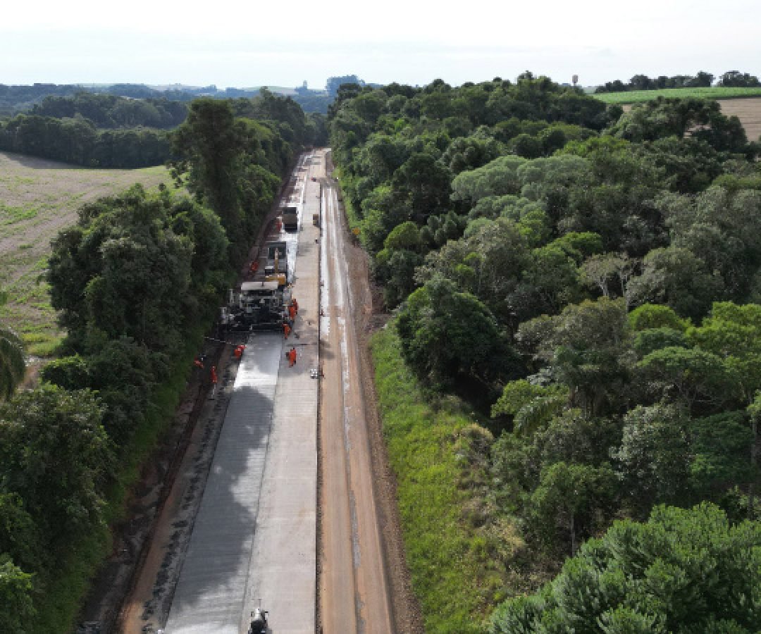 Restauração de rodovias entre Pitanga e Nova Tebas avança no primeiro mês de obras
