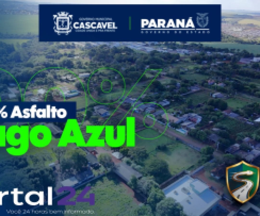 Prefeitura define empresa para obra que levará 100% de asfalto ao Lago Azul