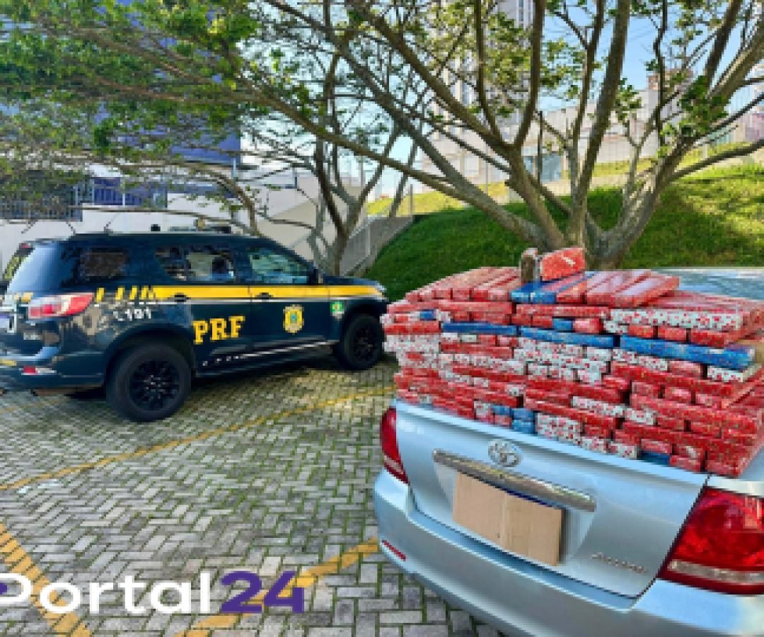 PRF apreende 132 quilos de maconha na BR-277, em Irati