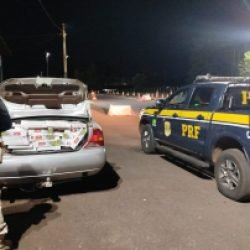 PRF apreende cerca de 5 mil maços de cigarros contrabandeados na BR-369