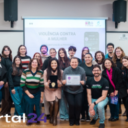 Projeto da Univel conquista 1º lugar no Paraná por atuação no combate à violência contra a mulher em Cascavel