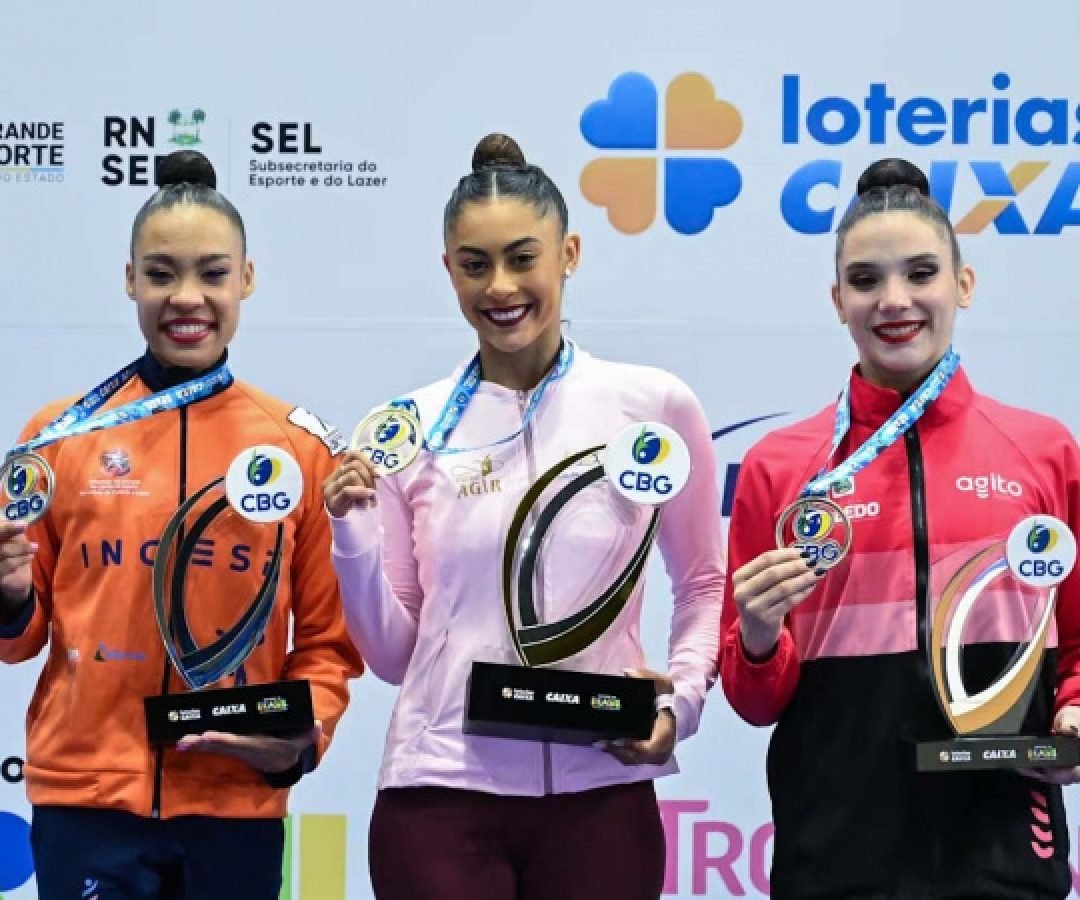 É do Paraná: Bárbara Domingos conquista título no Campeonato Brasileiro de ginástica rítmica