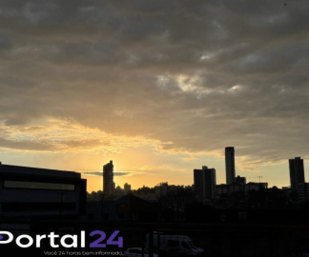 Quinta-feira terá tempo estável e temperaturas amenas em Cascavel
