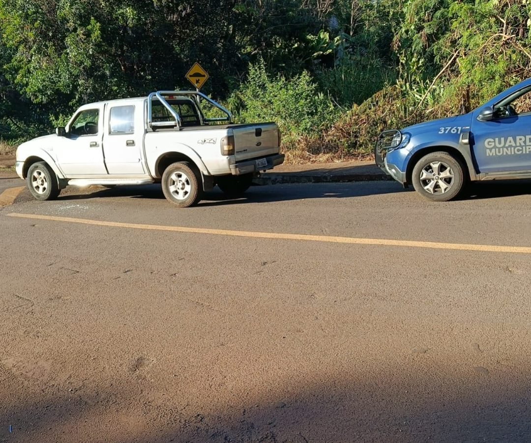 Ranger prata é recuperada pela Guarda Municipal em Cascavel