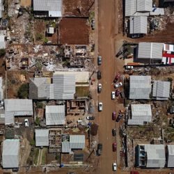 Cobertura das casas danificadas deve ser concluída neste fim de semana em Rio Bonito do Iguaçu