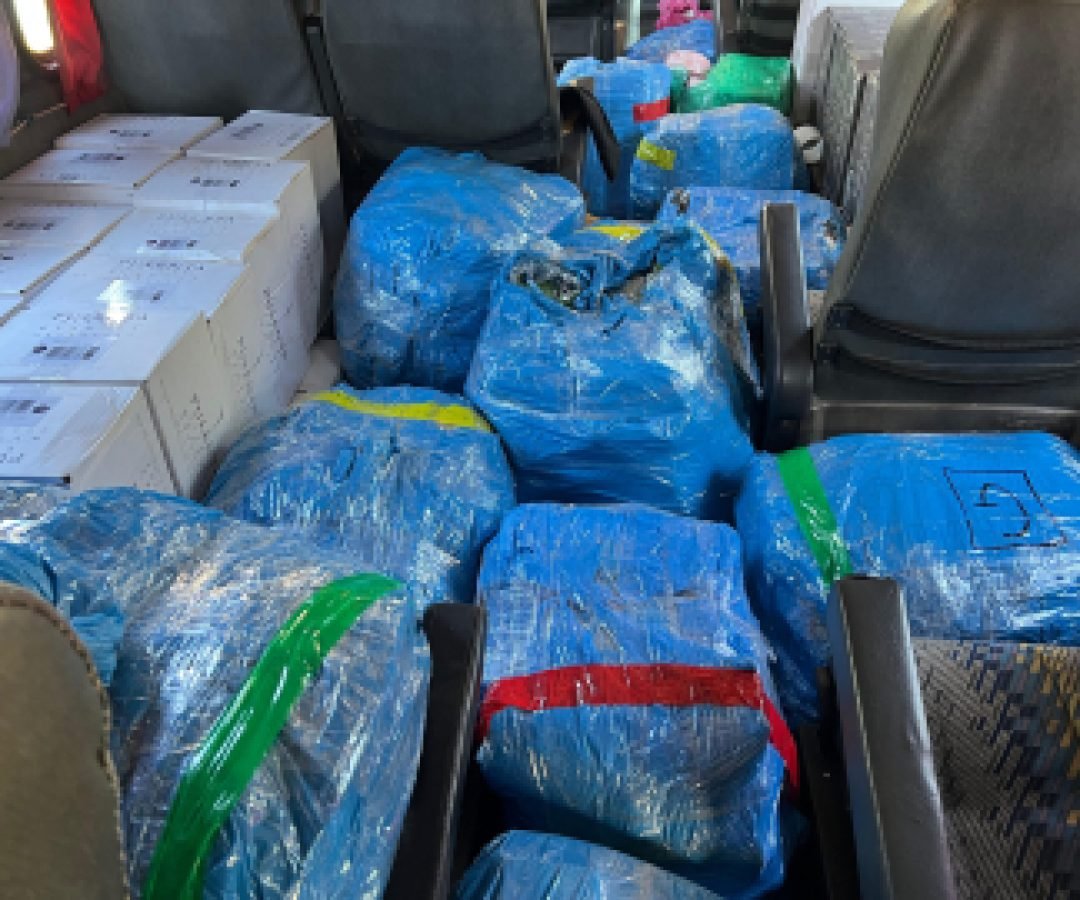 Receita e Polícia Federal apreendem R$100 mil em mercadorias contrabandeadas