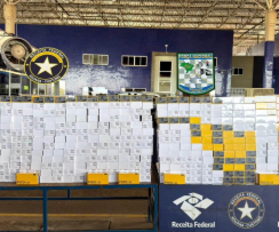 Receita Federal apreende 460 celulares com estudante de medicina na Ponte da Amizade