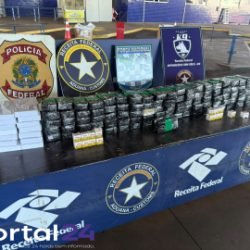 Receita Federal apreende medicamentos emagrecedores avaliados em R$ 330 mil na Ponte da Amizade