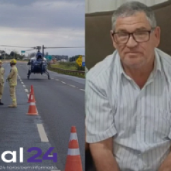 Repórter descobre durante cobertura que vítima de atropelamento era o próprio tio na BR-376, no Paraná