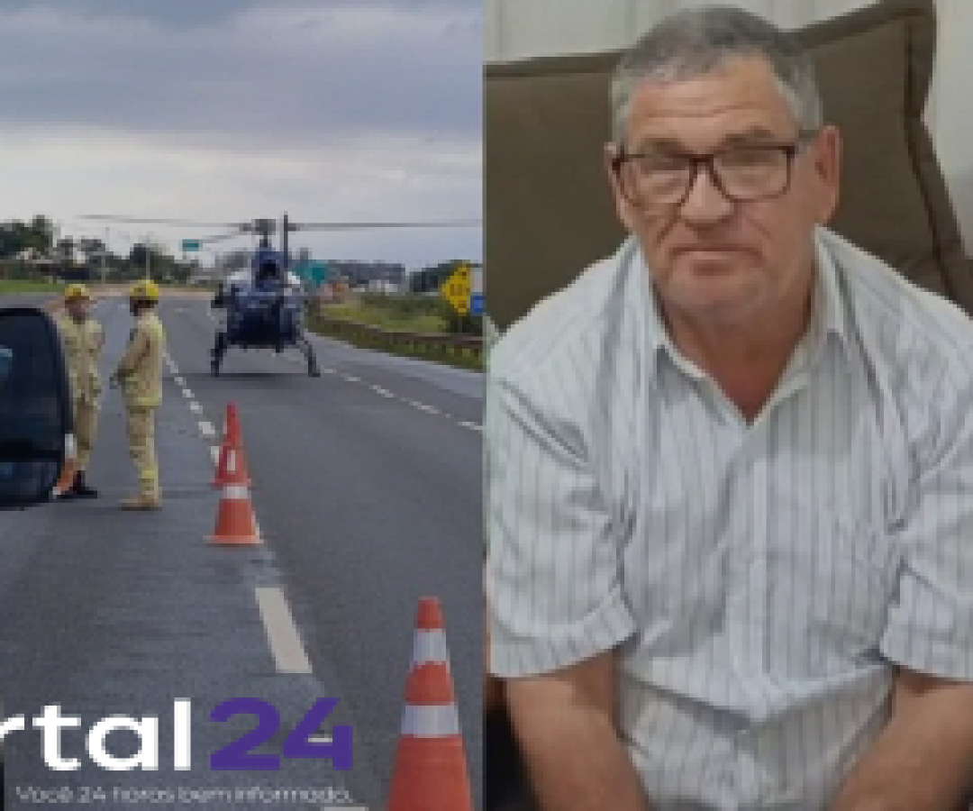 Repórter descobre durante cobertura que vítima de atropelamento era o próprio tio na BR-376, no Paraná
