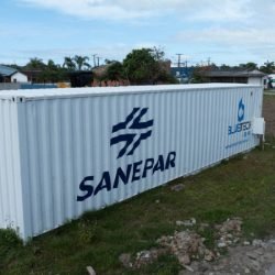 Reservatórios modulares aumentam em 1 milhão de litros a capacidade de água tratada no Litoral