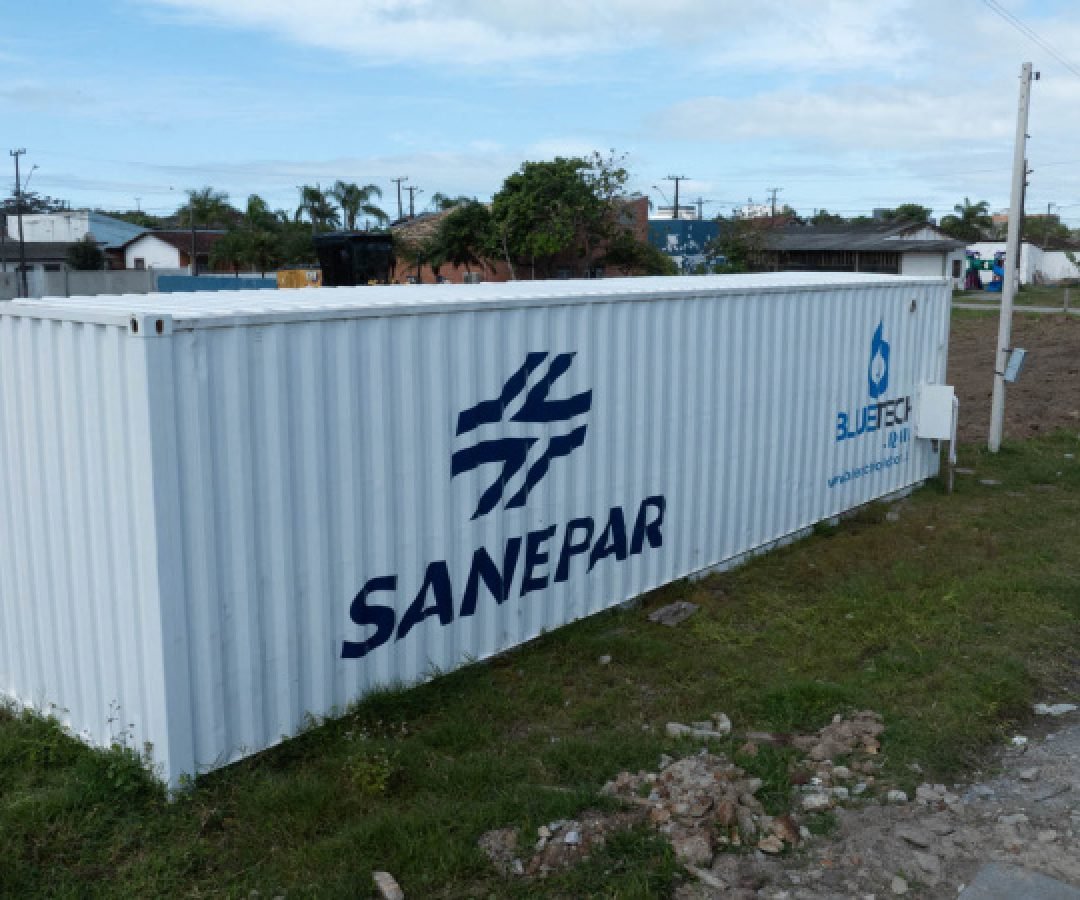 Reservatórios modulares aumentam em 1 milhão de litros a capacidade de água tratada no Litoral