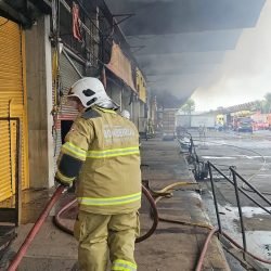Ceasa informa que 28 lojas foram destruídas por incêndio