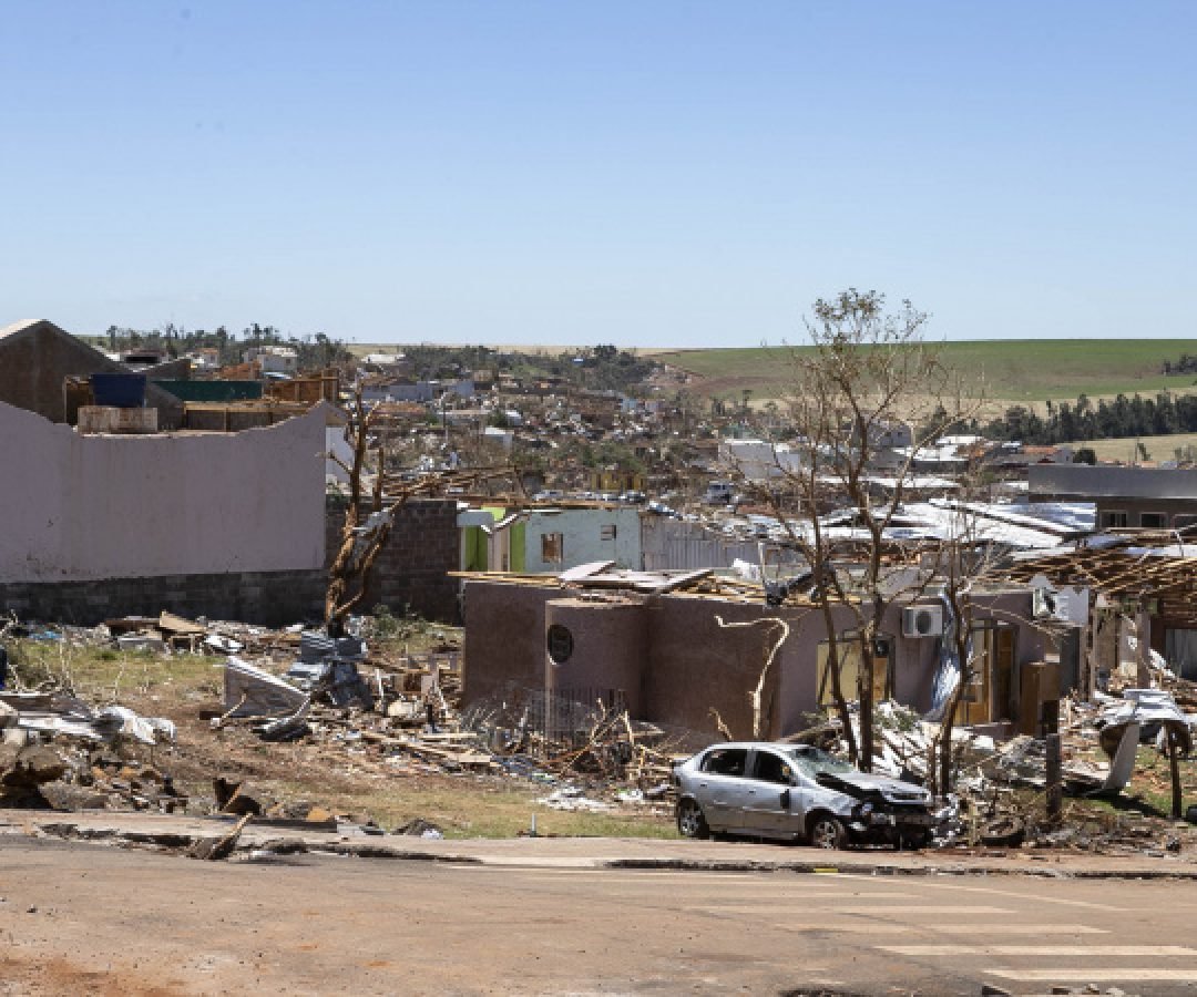 Doações para Rio Bonito do Iguaçu podem ser feitas direto para o Fundo Estadual para Calamidade Pública