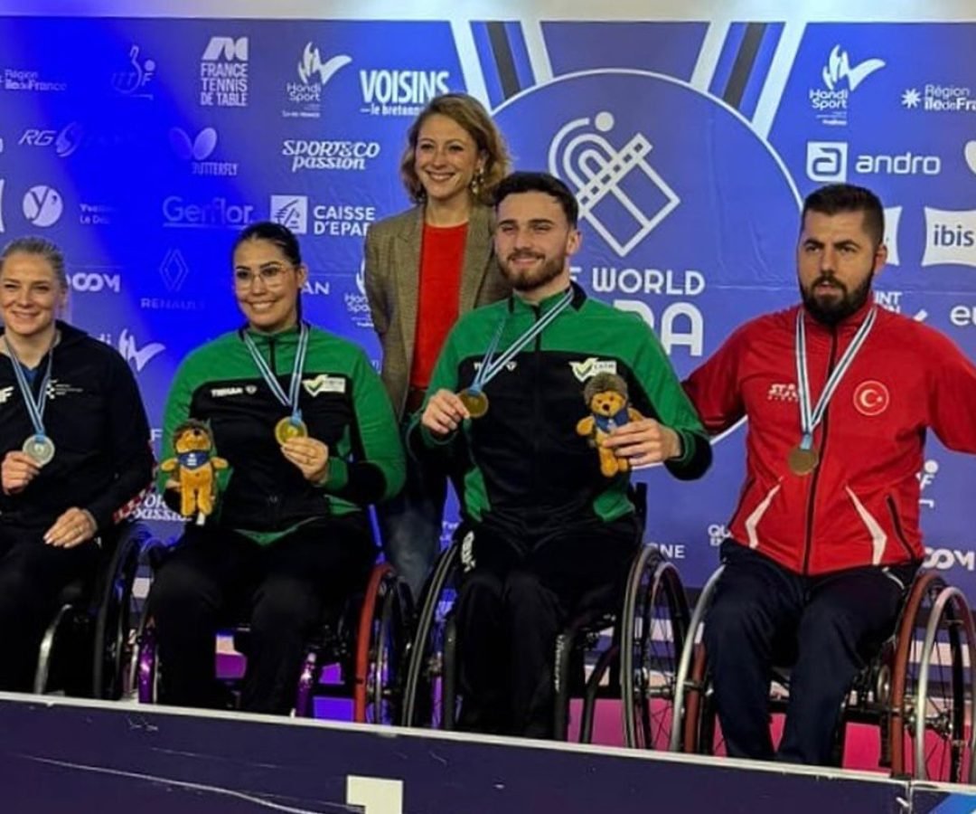 Tênis de mesa paralímpico: Thaís Severo leva ouro e prata na França