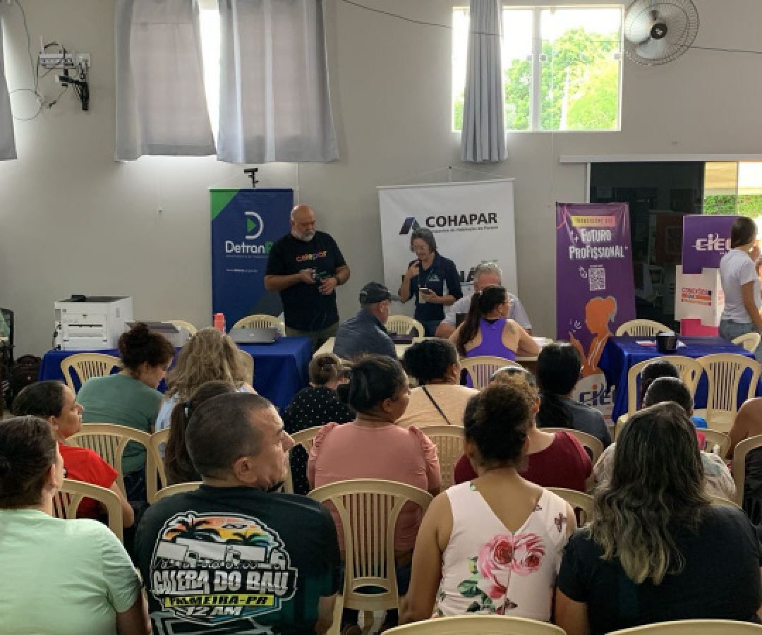 Serviços essenciais: Paraná em Ação fez mais de 206 mil atendimentos em 2025