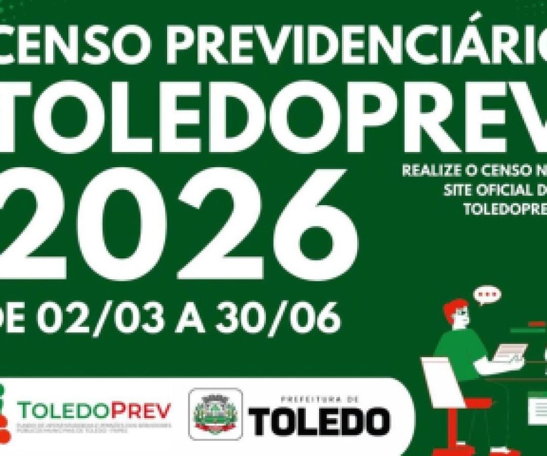 Servidores municipais têm até 30 de junho para se recadastrar no ToledoPrev