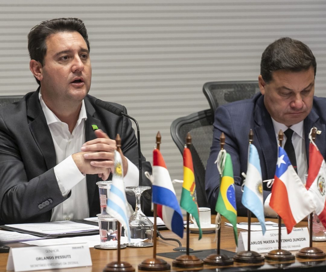 Curitiba, 23 de outubro de 2025 - Sessão plenária da Zicosul (por videoconferência).