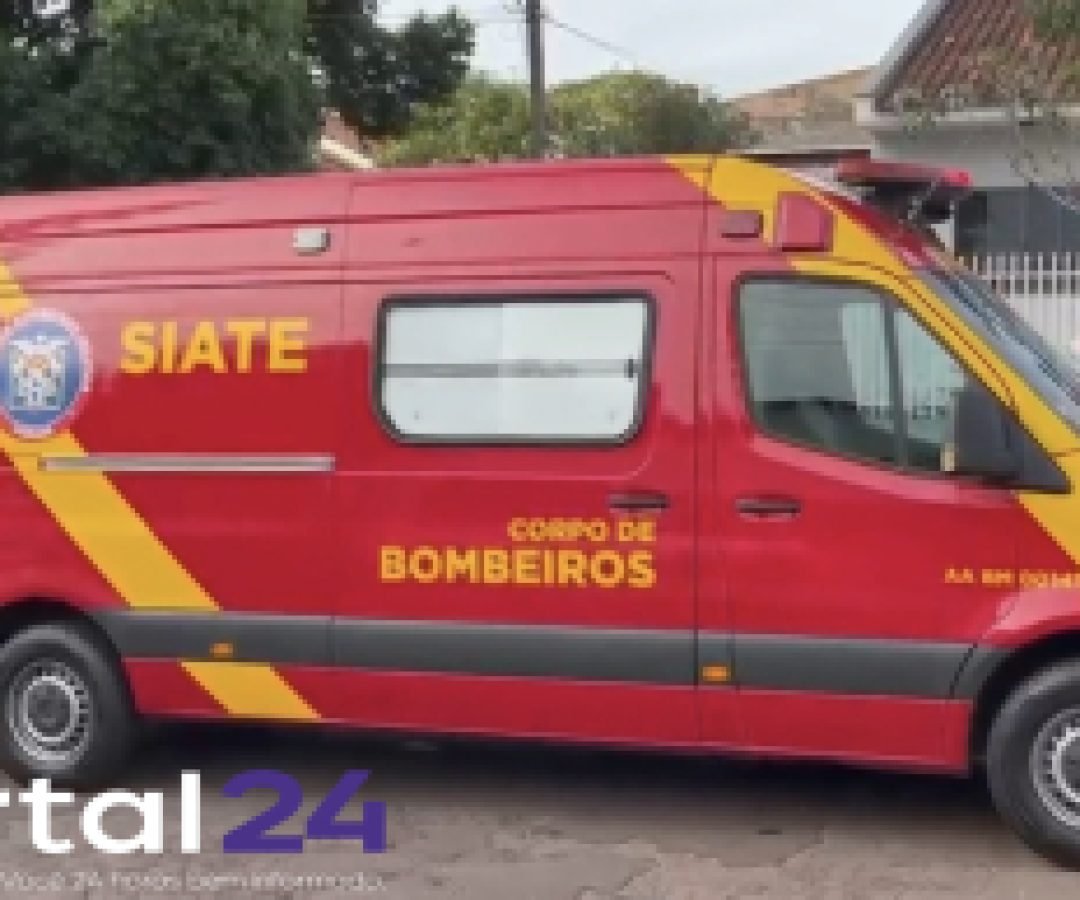 Siate atende vítima de queda de altura no bairro Parque São Paulo, em Cascavel