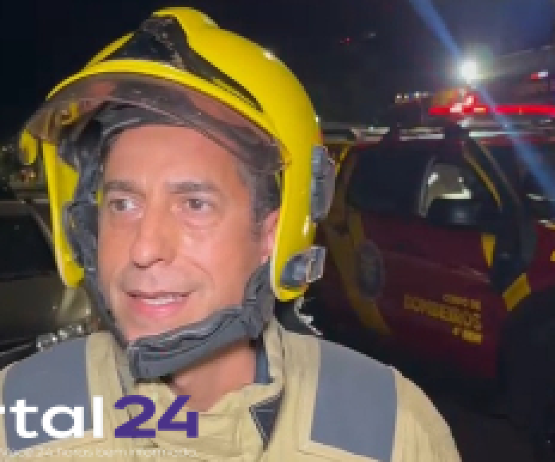 Subtenente Fábio detalha incêndio em máquina de fábrica de brinquedos no bairro Alto Alegre, Cascavel