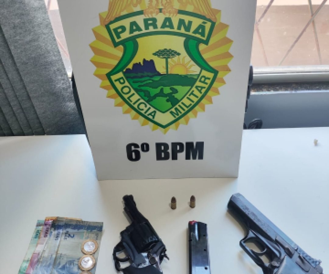 Suspeito de homicídio é preso com armas de fogo na zona rural de Diamante do Sul