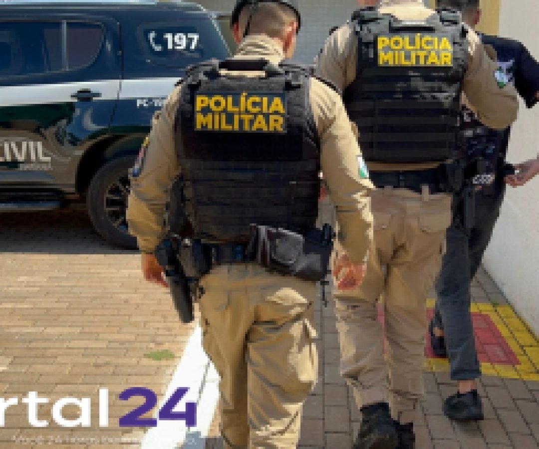Dois suspeitos de latrocínio são detidos e encaminhados à Polícia Civil de Cascavel