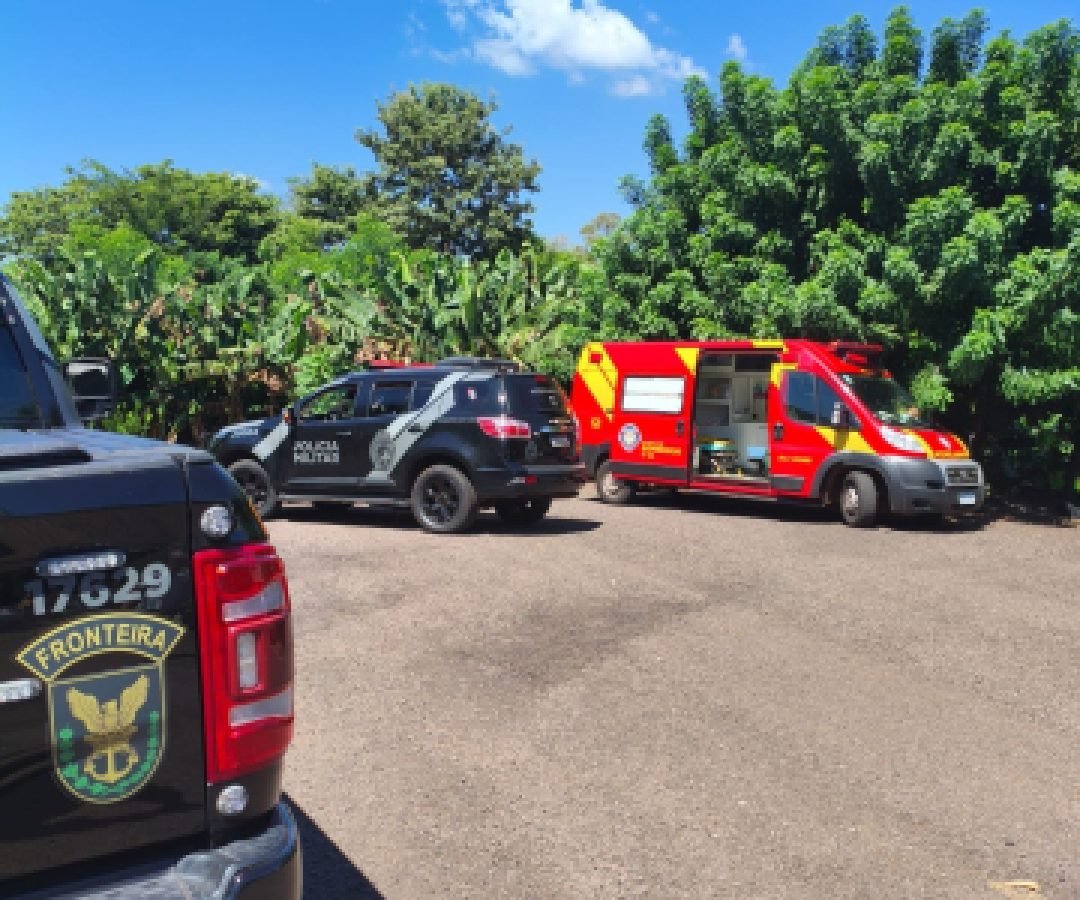 Suspeito morre após intervenção policial e simulacro é apreendido em Marechal Cândido Rondon
