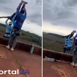 Suspeito preso por caso de jovem morta em salto de rope jump nega ter retirado câmera da vítima